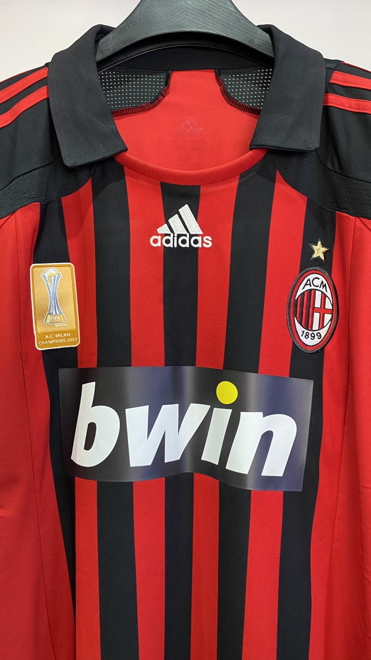 Ac Milan 2007 Home Shirt